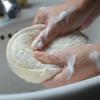 2 Packs Naturals Loofahs Pad Exfoliating Body Scrubber Bath Exfoliating Made with Natural Shower loofa Sponge Clearner Pad Exfoliator Washcloth Shower Puff Body Face Back Skin Care Tool (Beige-B) view 4