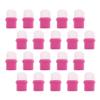 minkissy 100pcs Nail Soaker Caps for Gel Nail Polish Removal Reusable Household Covers Convenient and Tools for Salons and Home Use view 2