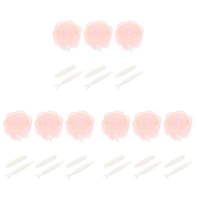 FOMIYES 9rolls Double Invisible Stickers for Makeup and Breathable Lace Stickers for Charming Eyelids for Daily Use and Special Occasions Type