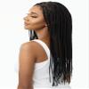 Outre 13x4 Hand Tied Lace Frontal Wig - KNOTLESS TRIANGLE PART BRAIDS 26" (DR Burgundy) view 3