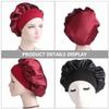 Beaupretty 4pcs Elastic Wide Brim Sleeping Hats for Women Comfortable Chemo Caps Fit Soft Material Hair Bonnets for Hair Care and Night Sleep view 2