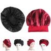 Beaupretty 4pcs Elastic Wide Brim Sleeping Hats for Women Comfortable Chemo Caps Fit Soft Material Hair Bonnets for Hair Care and Night Sleep view 4
