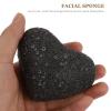 minkissy 15pcs Body Women Loofah Cleansing Puff Shaped Sponge Men Shape Professional Exfoliating Spa Deep Wash Round Heart Exfoliation Removal Sponges Bath Face view 3
