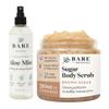 Bare Botanics Aloe Vera Mist + Brown Sugar Body Scrub view 1