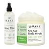 Bare Botanics Aloe Vera Mist + Bergamot Mint Body Salt Scrub view 1