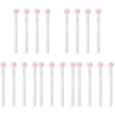 minkissy 20pcs Dual-use Makeup Sponges Face Paint Sponges for Beauty Concealer Washable Smooth Touch Foundation Applicator