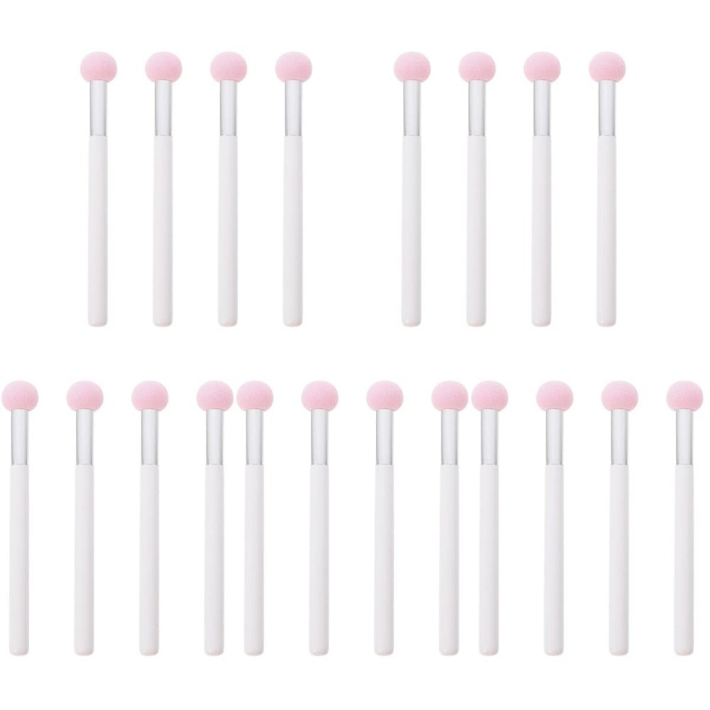 minkissy 20pcs Dual-use Makeup Sponges Face Paint Sponges for Beauty Concealer Washable Smooth Touch Foundation Applicator