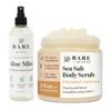 Bare Botanics Aloe Vera Mist + Coconut Vanilla Body Salt Scrub view 1