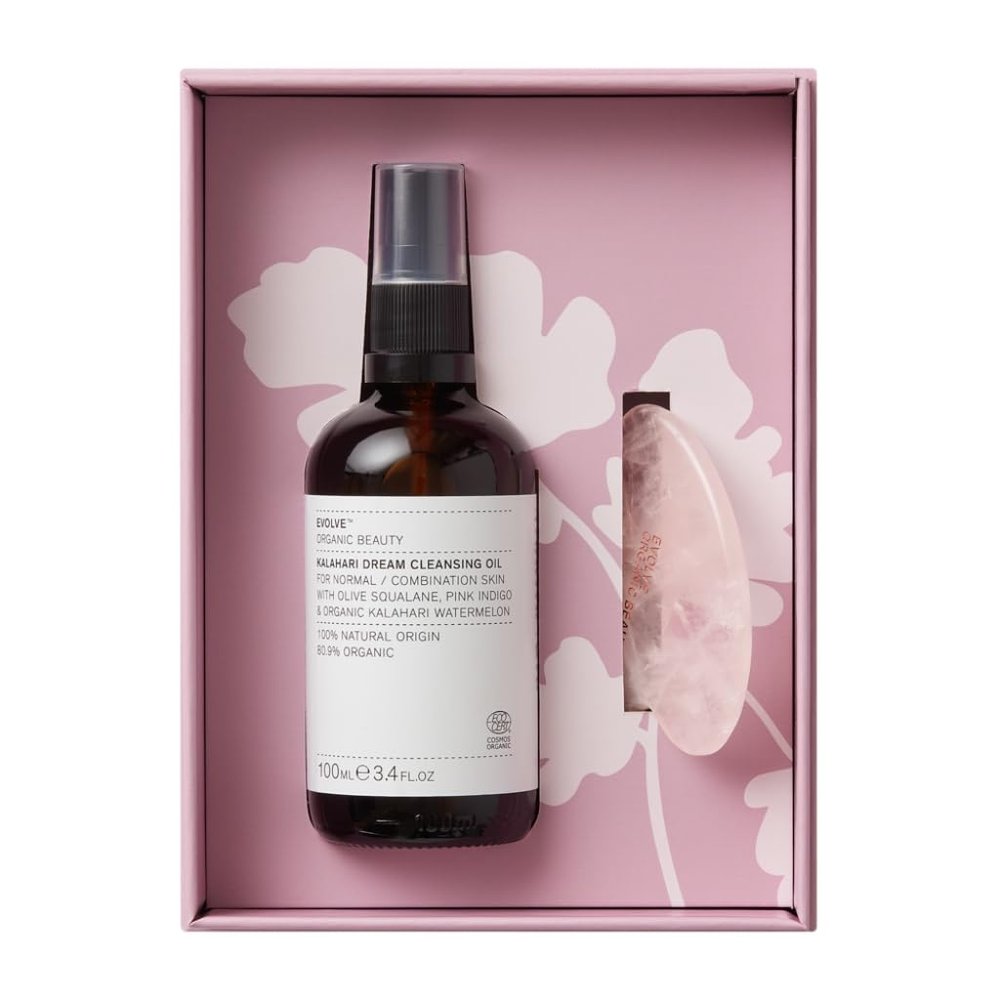 Evolve Organic Beauty - The Pink Dream Duo | Small Batch, Vegan Clean Beauty Gift Set (2 Pieces) Packaging May Vary