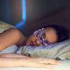 FRCOLOR Amethyst Eye Mask for Hot Cold Therapy Reusable Sleep Mask for Eye Fatigue Relief Soft Comfortable Blindfold for Relaxation Stress Relief view 4