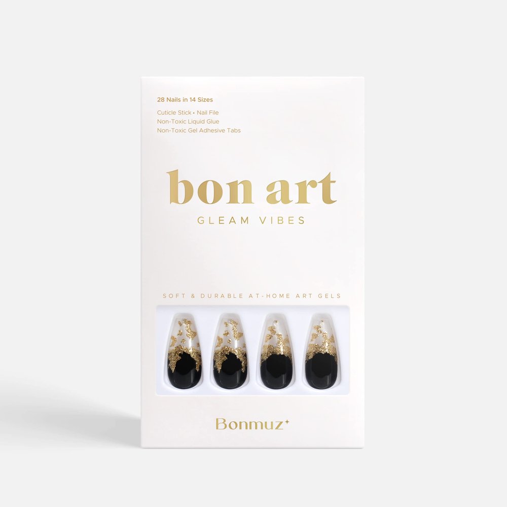 BONMUZ Party Sparkle | Soft & Durable Press-On Nails