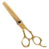 Professional Hair Cutting Shears, 6 Inch Professional Golden Damascus Hair Scissors Cutting Barber Haircut Thinning Shears Hairdresser Scissors set (Size : Set) view 3