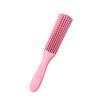 Curl Cure Detangler Hair Comb Brush for Adults and Kids Wet & Dry Hair, Removes Knots and Tangles Pain Free (Pink) | Ergonomic Handle view 1