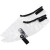 Silicone Hair Stylist Hairdressing Cover Transparent Non Slip Protectors for Salon Outdoor view 1