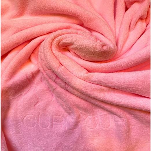CURL CURE Microfiber Towel - Frizz-Free Hair, 70 x 140 cm | Quick Drying and Gentle