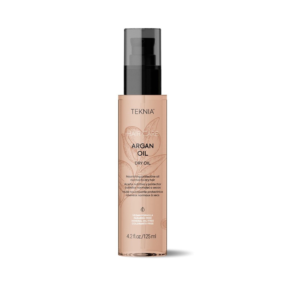 LAKM Teknia Argan Oil Dry Oil, Hydrating Hair Oils with Argan Oil for Hair, 4.2 Fl Oz