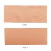 Reusable 3D Cosmetic Makeup Practice Mask Board Pad Skin Eye Eyebrow Solution Silicone For MicrobladingTraining Supply 2PCS view 2