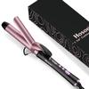 1 1/4 inch Curling Iron, Dual Voltage Hair Curling Iron Heat up to 450F, Professiona Curling Wand Ceramic Tourmaline(Rose Gold) view 1