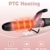 1 1/4 inch Curling Iron, Dual Voltage Hair Curling Iron Heat up to 450F, Professiona Curling Wand Ceramic Tourmaline(Rose Gold) view 3