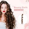 1/2 inch Curling Iron for Short Hair, Dual Voltage Hair Curling Iron Ceramic, Professiona Curling Wand Tourmaline(Rose Gold) view 2