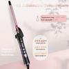 1/2 inch Curling Iron for Short Hair, Dual Voltage Hair Curling Iron Ceramic, Professiona Curling Wand Tourmaline(Rose Gold) view 4