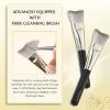 Lash Shampoo -100 ML Eyelash Shampoo Eyelash Extension Cleanser for Lash Extensions with Brush Eyelash Wash for Extensions & Natural Lashes/Paraben & Sulfate Free Safe Makeup Remover view 4