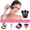 3Pcs Makeup Sponge Beauty Foundation Blending Sponge Makeup Sponge Wedge Foundation Sponges with Handle Cosmetic Professional Beauty Sponge (Black) view 3