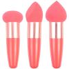 Beaupretty Beauty Pen Set - 3Pcs Makeup Applicator Tool with Handles for Foundation Blending and Easy Application view 1
