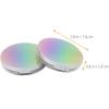 Beaupretty Makeup Sponge Makeup Sponge Makeup Sponge 2pcs Loose Powder Box Empty Refillable Makeup Loose Powder Puff Case with Mirror Mini Holder Setting Powder Setting Powder Setting Powder view 2