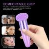Beaupretty 3pcs Makeup Sponge with Handle Mushroom Foundation Sponge Pens for Liquid Foundation Creams Purple view 4