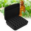 Fdit Essential Oil Carrying Case,Hard Shell Essential Oil Case Cosmetic Storage Box Suitable for 5ml Bottles. (Black) view 2