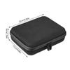 Fdit Essential Oil Carrying Case,Hard Shell Essential Oil Case Cosmetic Storage Box Suitable for 5ml Bottles. (Black) view 3