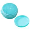 Beaupretty Soap Box Shower Brush Multi-Functional Bath Brush Silicone Bristles for Baby Adult Body Cleaning view 1
