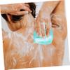 Beaupretty Soap Box Shower Brush Multi-Functional Bath Brush Silicone Bristles for Baby Adult Body Cleaning view 3