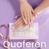 Quaferen 504Pcs Clear No C Curve Nail Tips for Acrylic Nails Professional, 3XL Extra Long Tapered Square Straight Acrylic Nail Tips, Half Cover No Crease Nail Extension Tips False Nails for Nail Art view 2