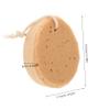Beavorty 5pcs Honeycomb Bath Sponge for Adults and Boys and Girls Natural Artificial Seaweed Hanging Rope Gentle Exfoliating Shower Supplies Brown view 2
