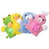 YBERO Bath Towel Dual-Purpose Cartoon Bath Ball Bath Gloves Bath rubbing Back Blister net Pinkrabbit view 2