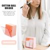 DECHOUS Divided Cell Makeup Storage Box Cotton Pad Dispenser Integrated Makeup Storage Box Bathroom Organizers view 2