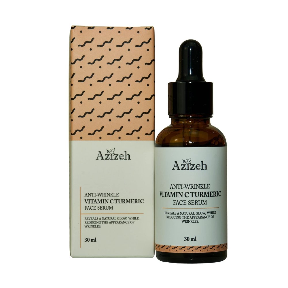 Azizeh Anti-Aging Skin Moisturizing Vitamin C & Turmeric Serum