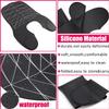 XDONEF Hair Cutting Guide Collar Silicone Waterproof Cutting Cape for Hair Stylist Hair Cutting Mat for Shoulders Hair Cut Mat with Guidelines Weighted Neck Wrap for Salon Home Large view 2