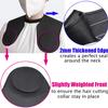 XDONEF Hair Cutting Guide Collar Silicone Waterproof Cutting Cape for Hair Stylist Hair Cutting Mat for Shoulders Hair Cut Mat with Guidelines Weighted Neck Wrap for Salon Home Large view 4