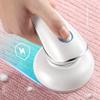 ELORES Mini Electric Lint Remover Pellet Cut Machine Epilator Portable Fabric Shaver Shaver Clothes Fluff Hair Ball Trimmer White view 4