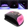 Gel Nail Lamp 256W 57pcs Lamp Chips 4 Timers Fast Curing Portable Handle Red Nail Art Tool Smart Sensing for Women Girls Nail Makeup view 4