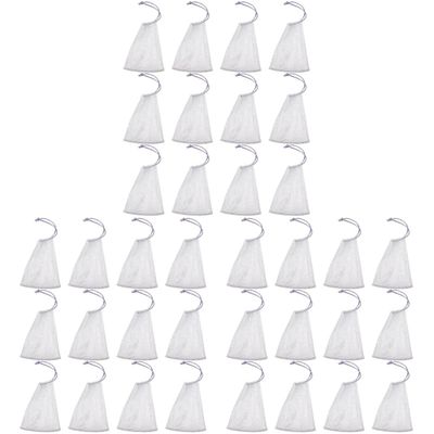 Beaupretty 120pcs Handmade Foaming Soap Bubbler Bag Drawstring Design for Easy Closure Exfoliating Facial Cleanser Net for Gentle Skin Care Hanging