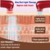 3-In-1 Skin tightening device w/ duo red and blue led light therapy for face facial heating rejuvenation massager includes hyaluronic toner gel view 3