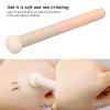 10Pcs Concealer Brush, Soft High Concealer Mushroom Shaped Brush Professional Cosmetics Concealer Brush for Liquid, Cream, Powder,Blending, Buffing Dark Circles and Marks view 4