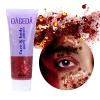 DAGEDA Body Glitter Gel, Face Glitters Body Gel Sequins Shimmer Liquid Eyeshadow, Chunky Glitter for Face Hair Nails, Holographic Cosmetic Laser Powder Festival Glitter Makeup 50ml(Red) view 1