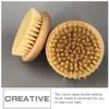 FOMIYES 1pc Comfortable Round Handle Cleaning Brush Bathing Brush Shower for Cleaning view 3