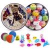 Bath Bombs for Kids,12pcs Bath Bombs with Surprise Crystal Toys Inside, Handmade Natural and Organic Bubble Bath Bombs, Birthday Christmas Easter Gift for Girls view 1