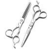 Professional Hair Cutting Shears, 6 Inch Professional Japan VG10 Steel Hair Scissors Cutting Barber Haircut Thinning Shears Hairdresser Scissors set (Size : Set) view 1